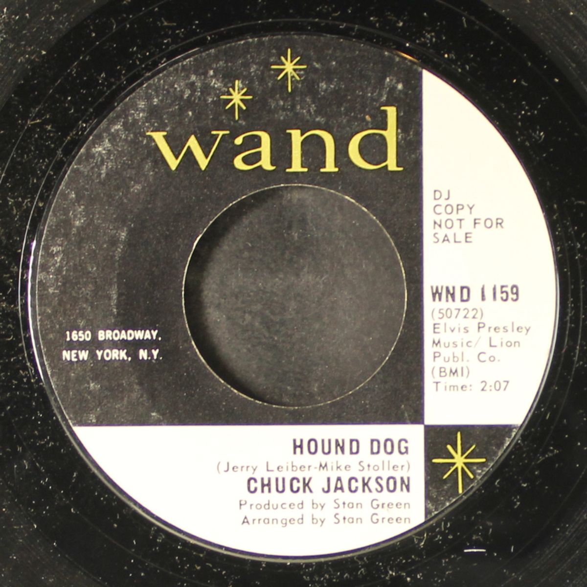 love me tender / hound dog by CHUCK JACKSON