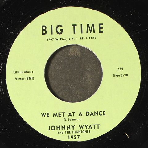 JOHNNY WYATT & HIGHTONES