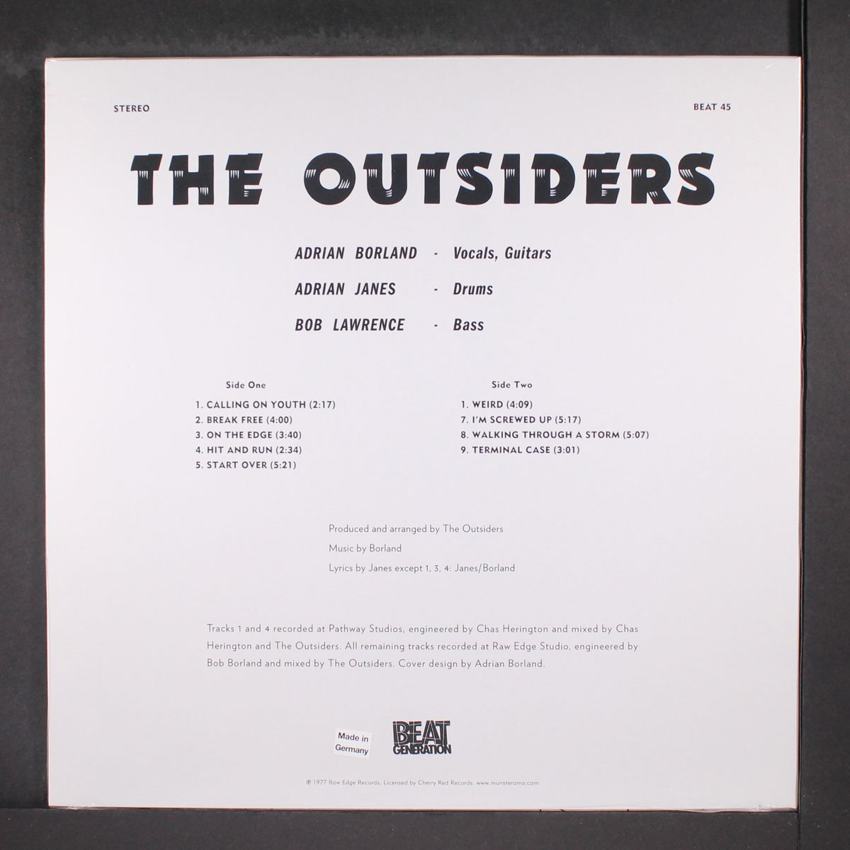 calling on youth by OUTSIDERS