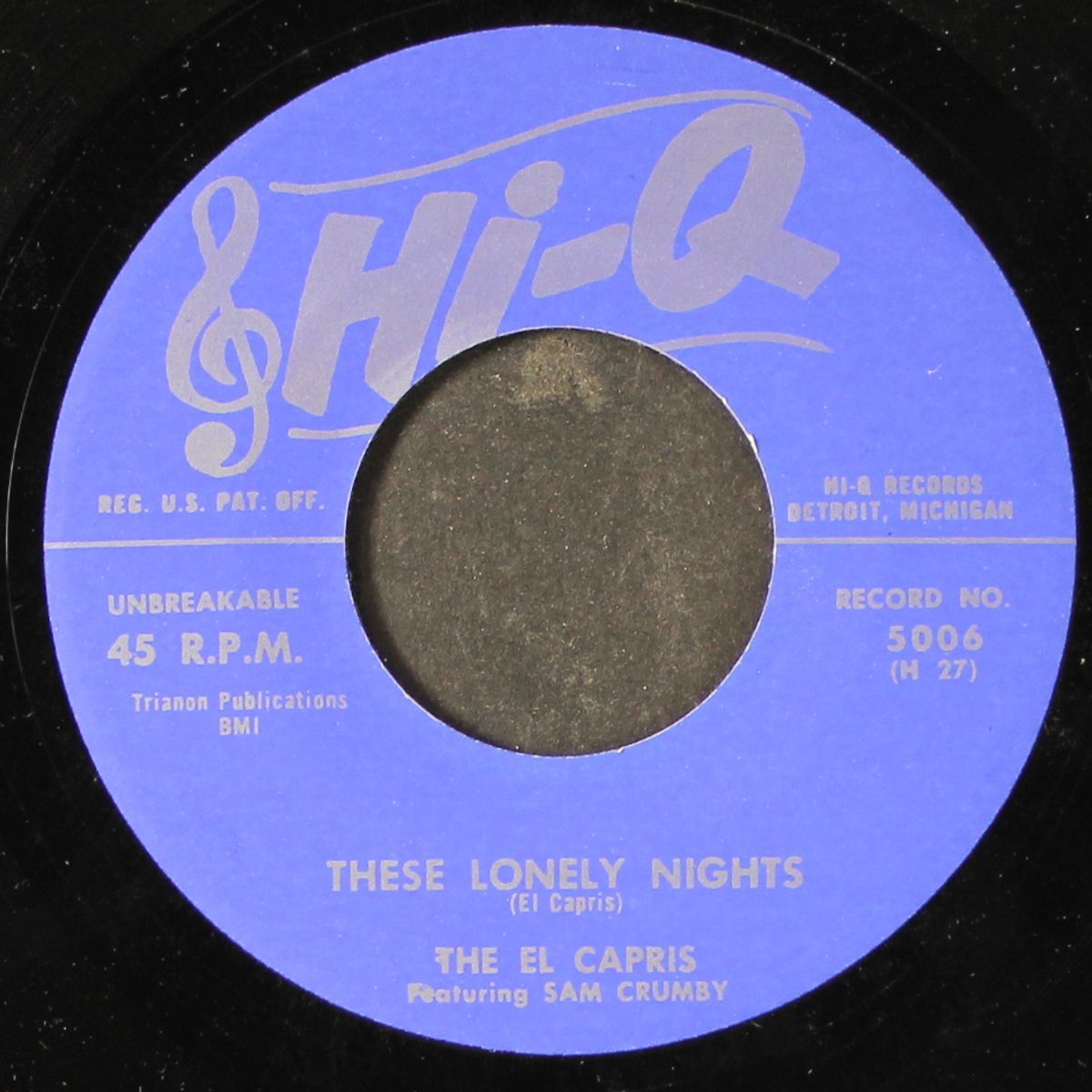 girl of mine / these lonely nights by EL CAPRIS