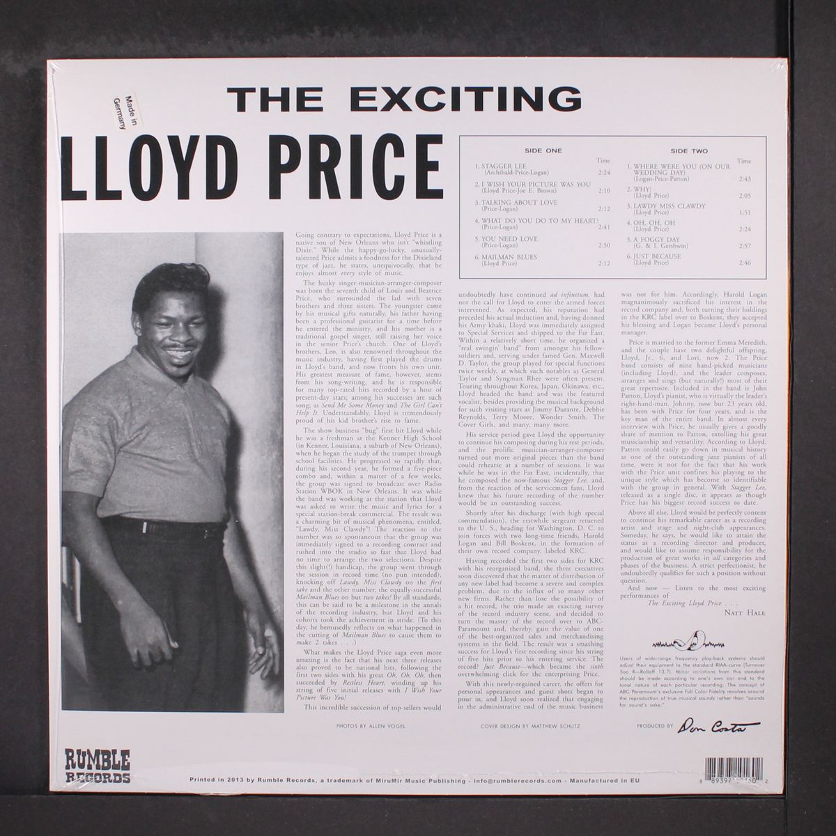 the exciting lloyd price by LLOYD PRICE