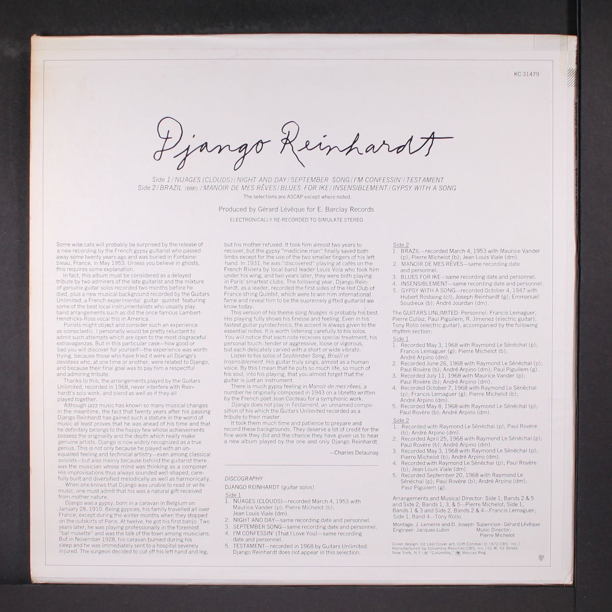 swing it lightly by DJANGO REINHARDT