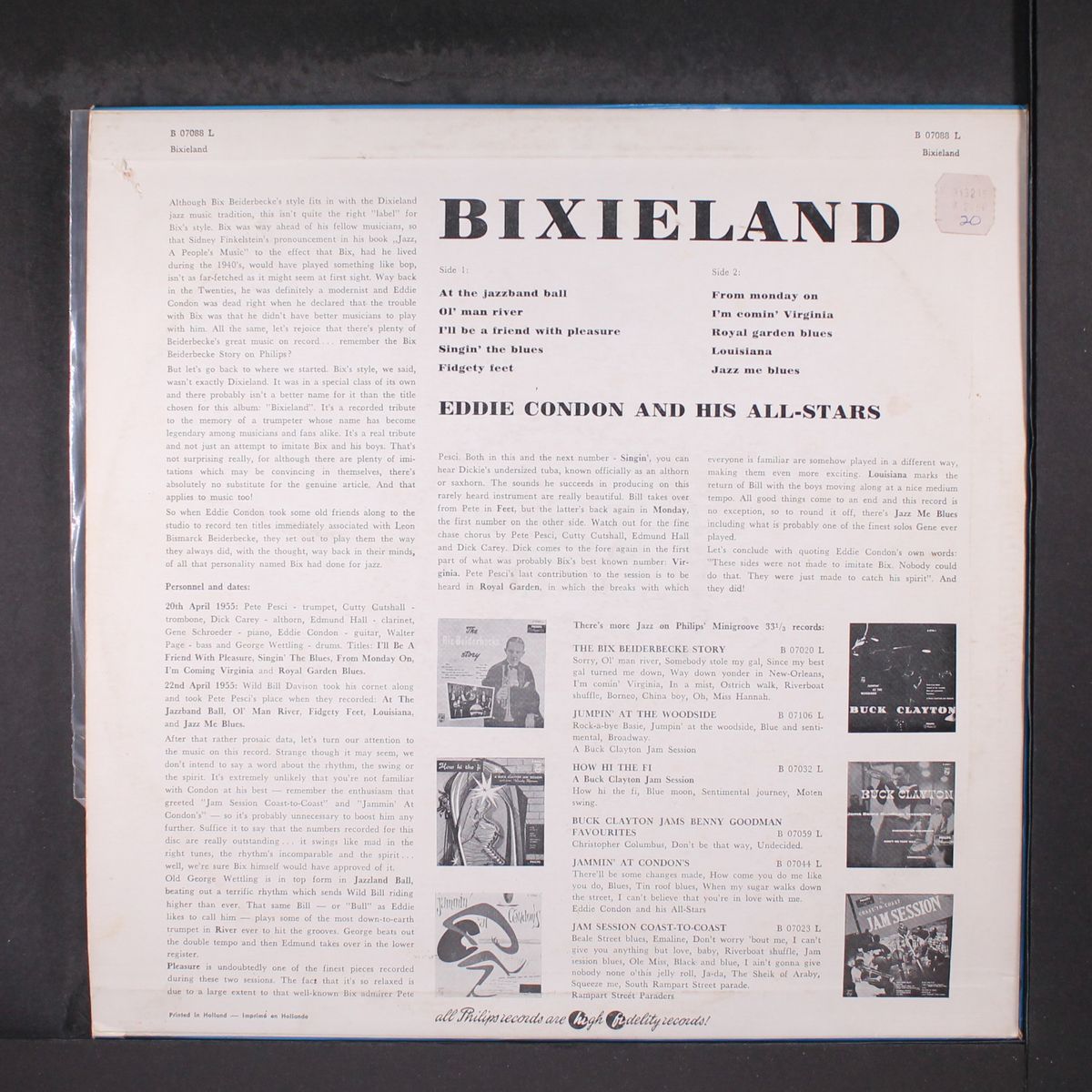 bixieland by EDDIE CONDON