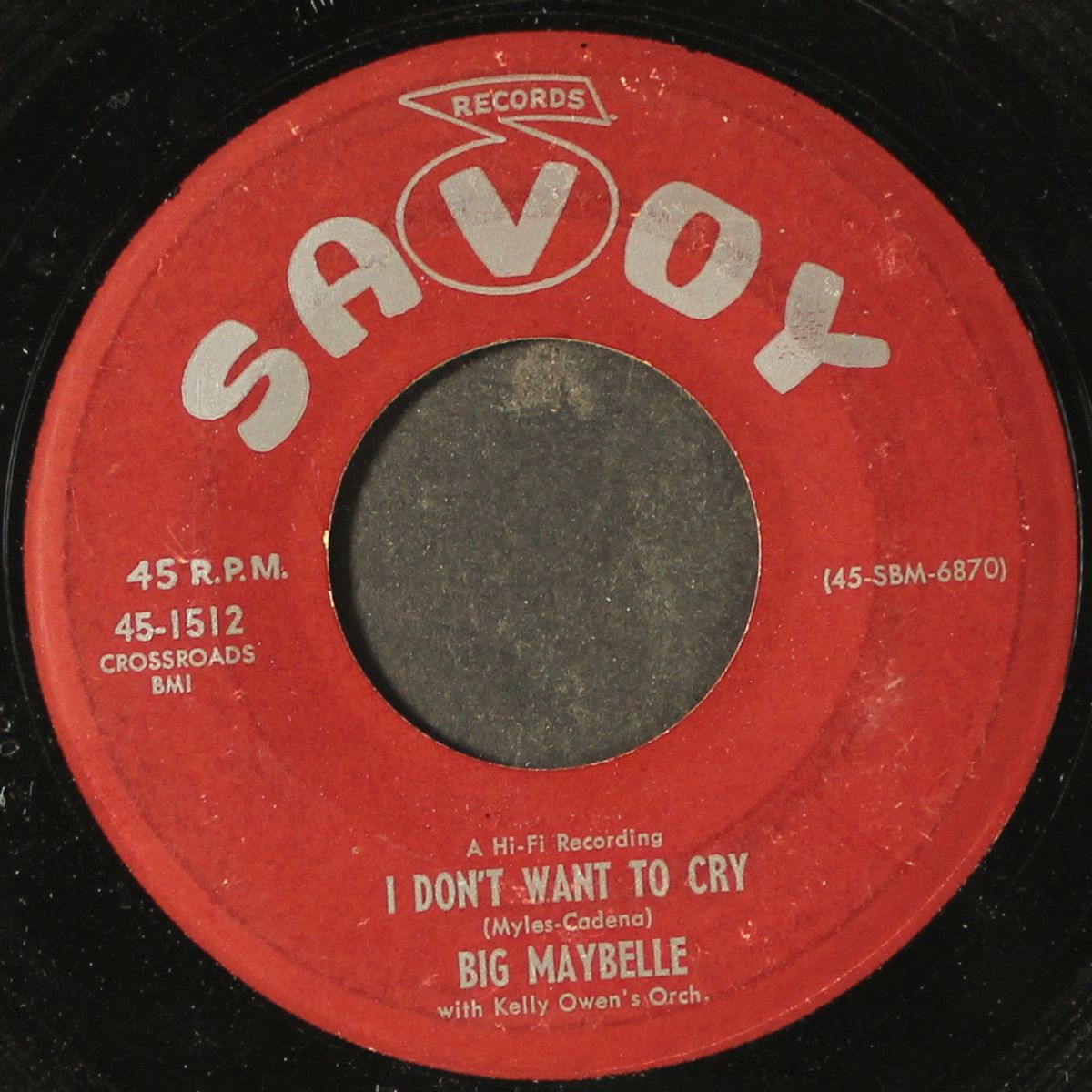 all of me / i don't want to cry by BIG MAYBELLE