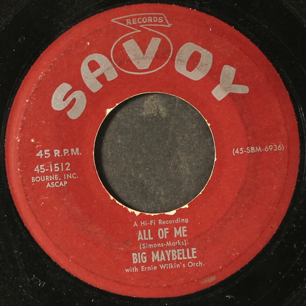 all of me / i don't want to cry by BIG MAYBELLE