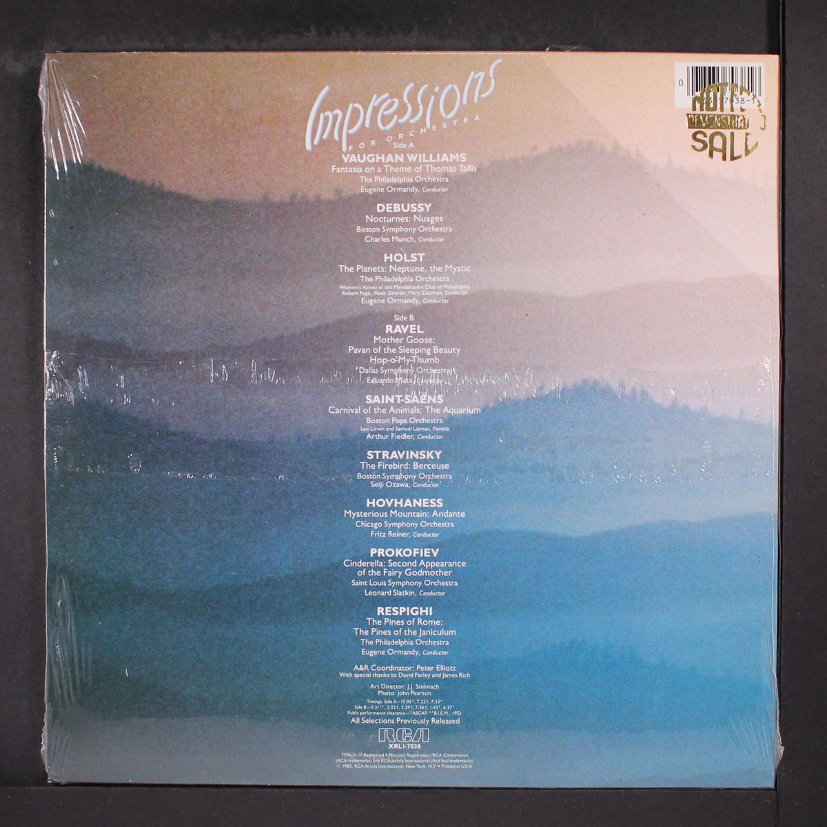 impressions for orchestra by VARIOUS
