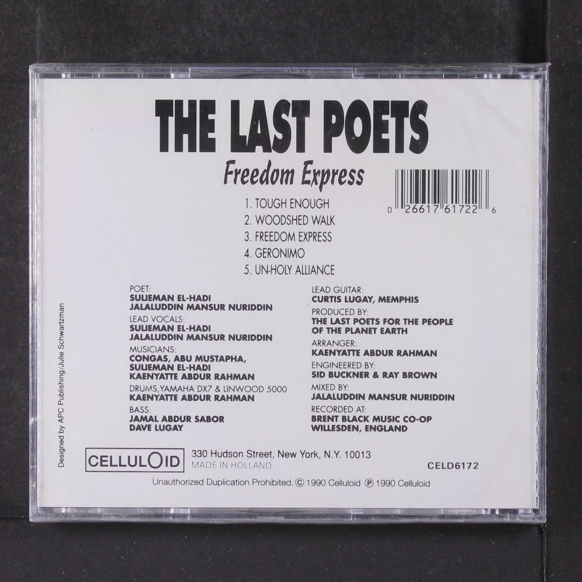 freedom express by LAST POETS