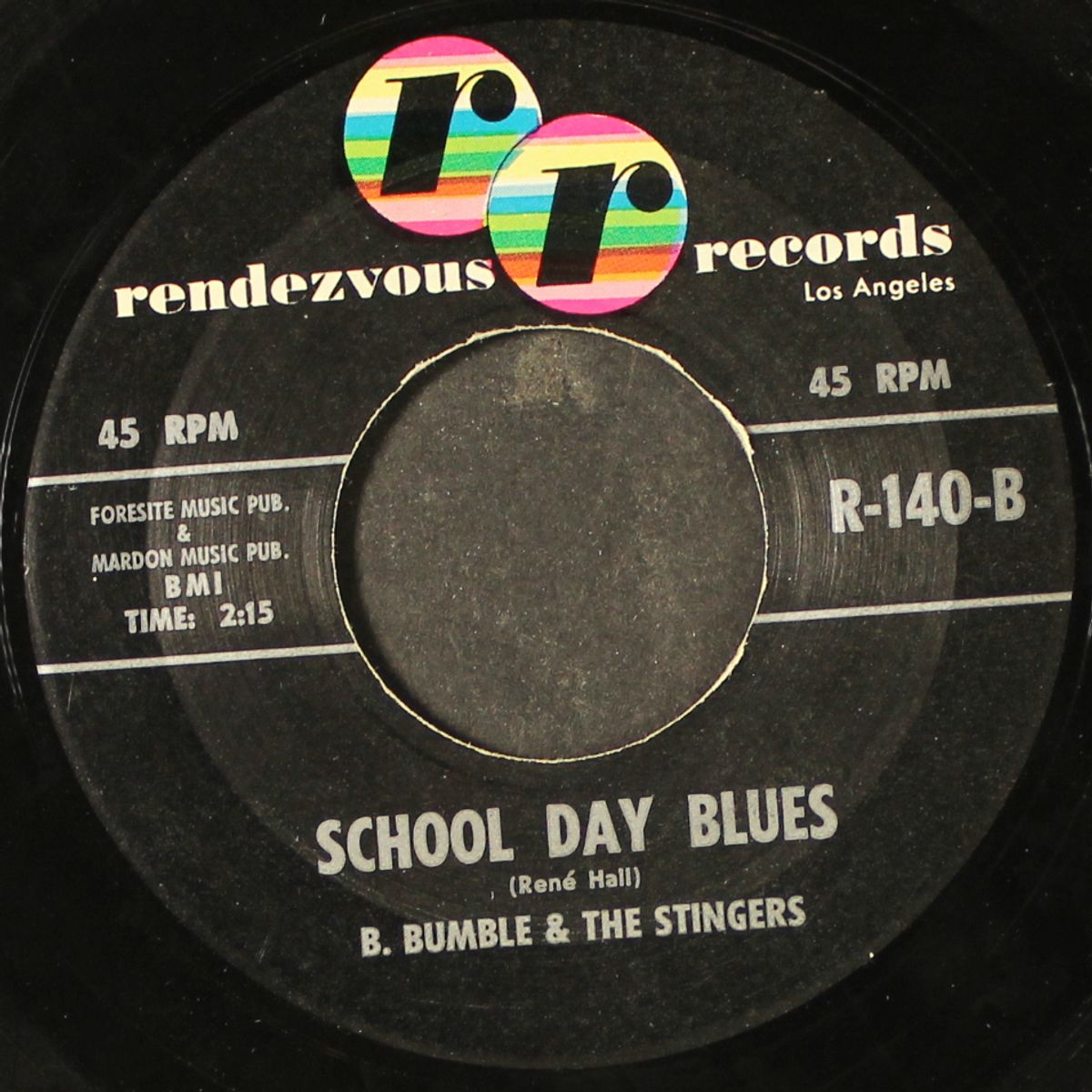 bumble boogie / school day blues by B. BUMBLE & STINGERS
