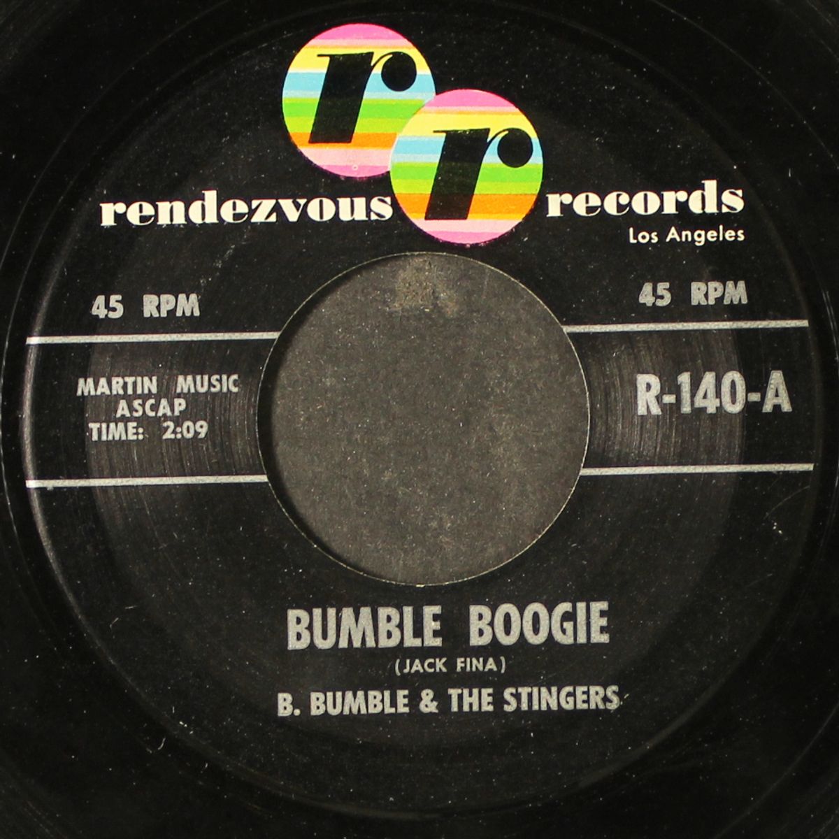 bumble boogie / school day blues by B. BUMBLE & STINGERS