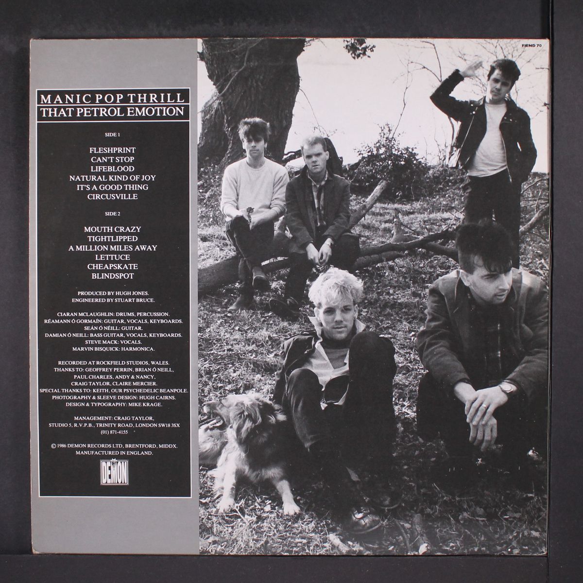 manic pop thrill by THAT PETROL EMOTION
