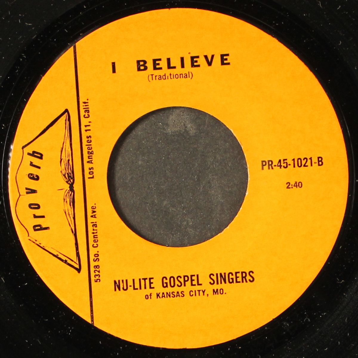 lot's wife / i believe by NU-LITE GOSPEL SINGERS
