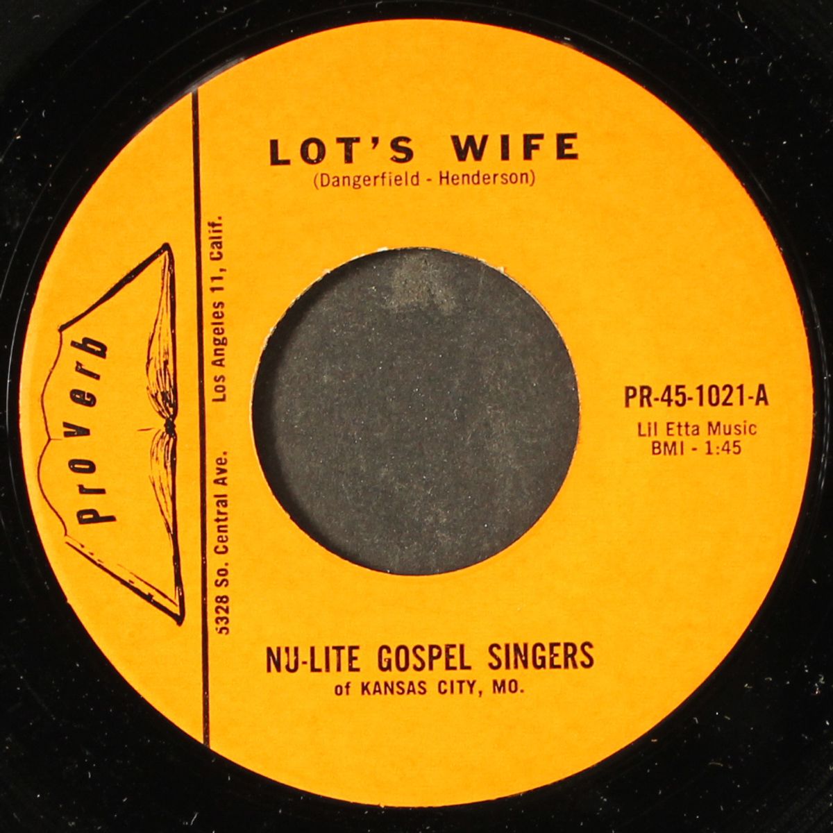 lot's wife / i believe by NU-LITE GOSPEL SINGERS