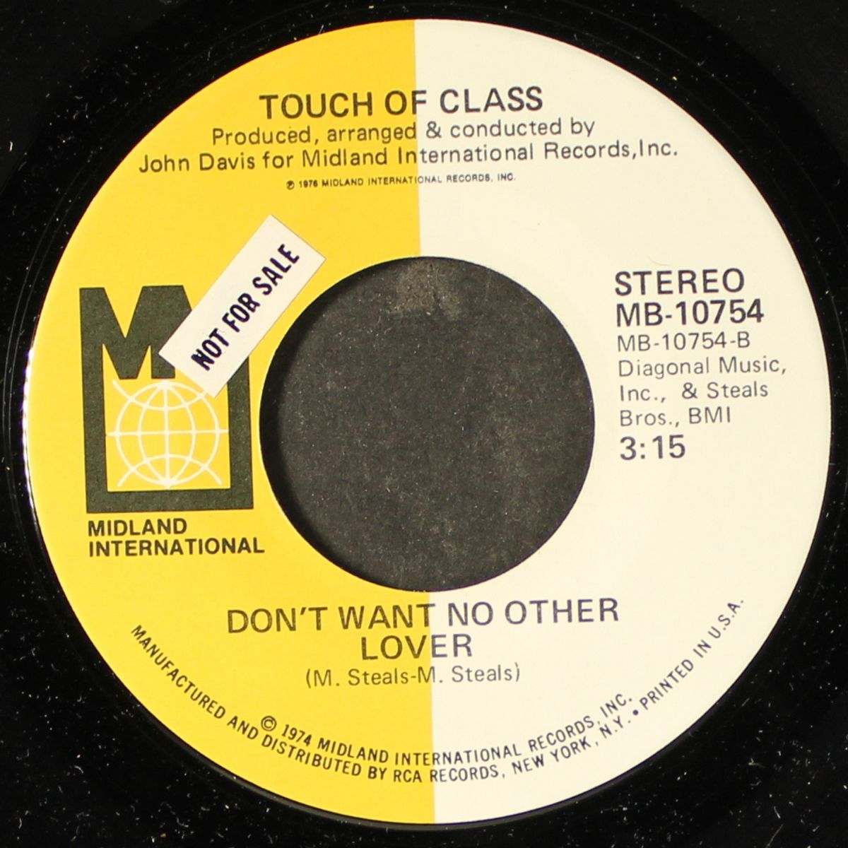 you got to know better / don't want no other lover by TOUCH OF CLASS