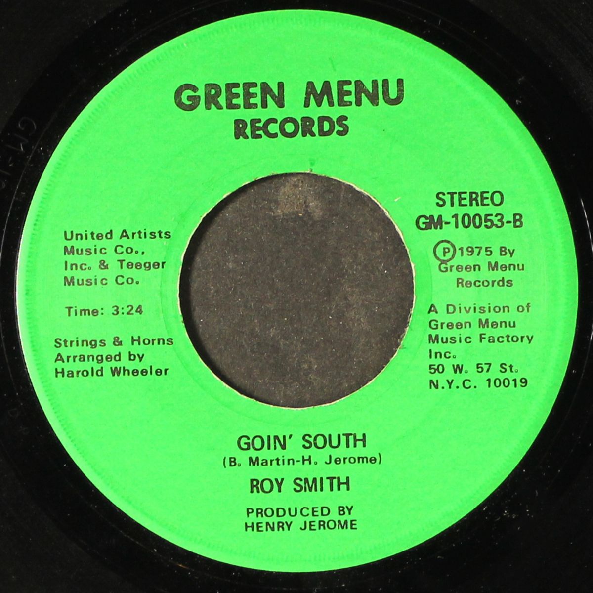 for the love of her / goin' south by ROY SMITH