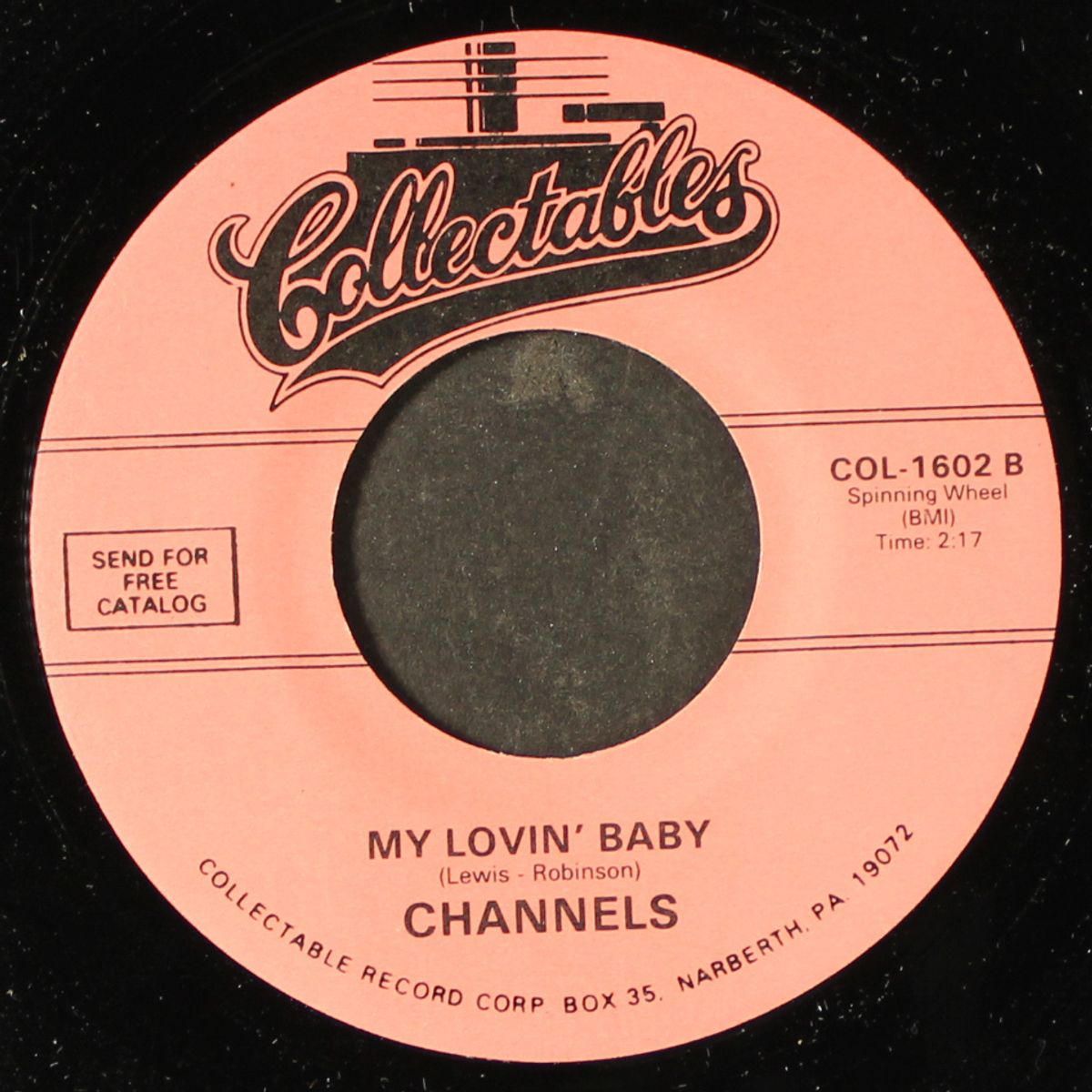 flames in my heart / my lovin' baby by CHANNELS