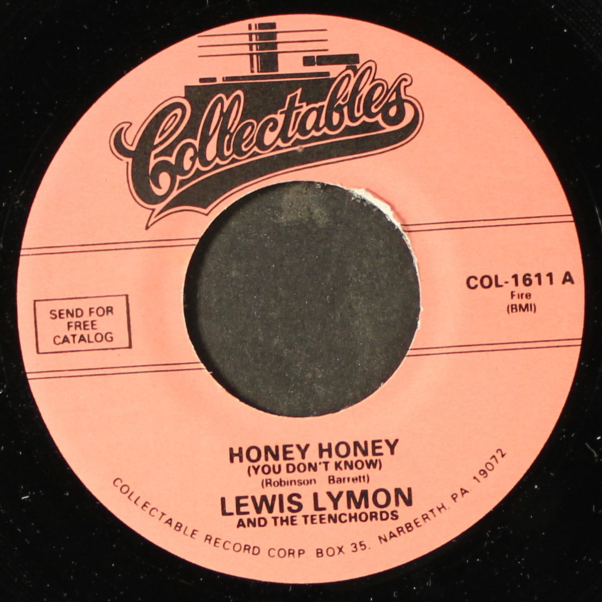 honey honey (you don't know) / please tell the angels by LEWIS LYMON & TEENCHORDS