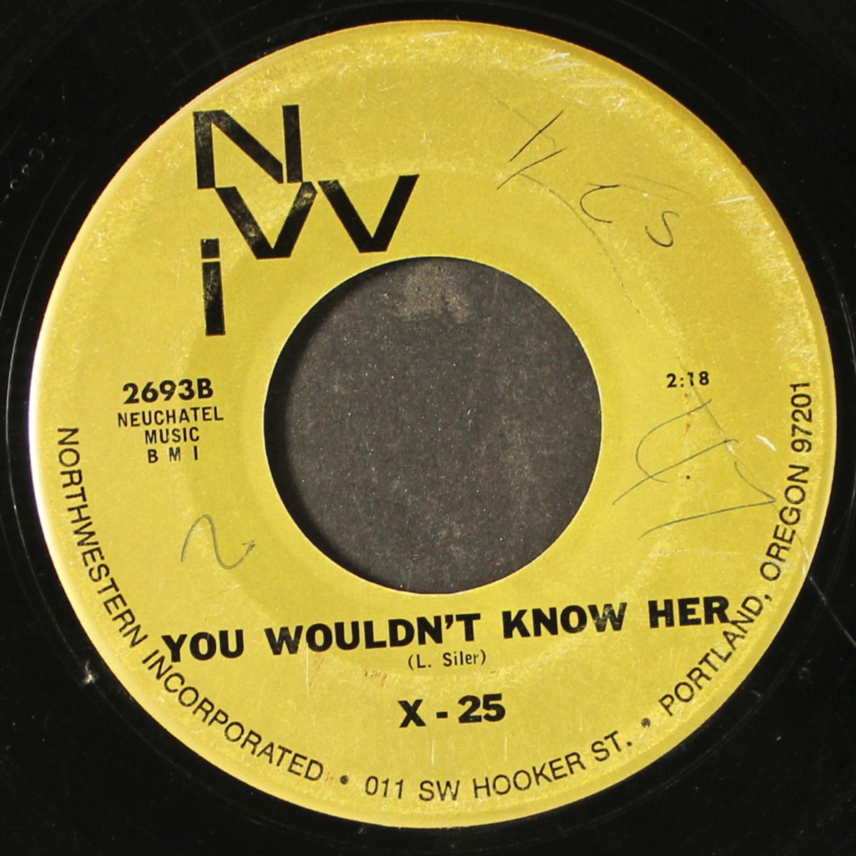 cold, cold world / you wouldn't know her by X-25