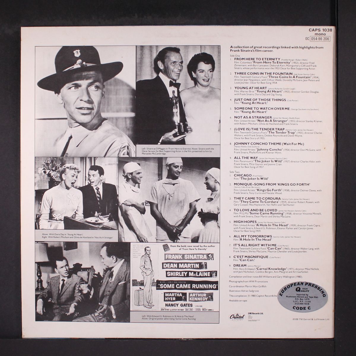 screen sinatra by FRANK SINATRA