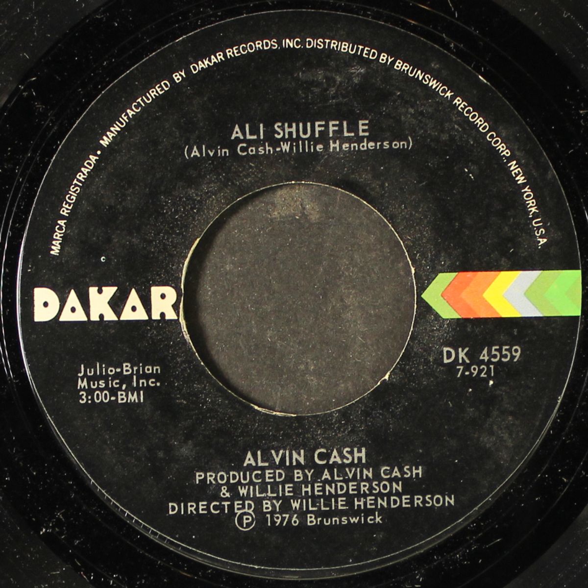 doing the feeling / ali shuffle by ALVIN CASH