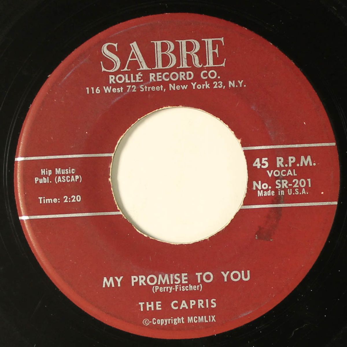 my promise to you by CAPRIS