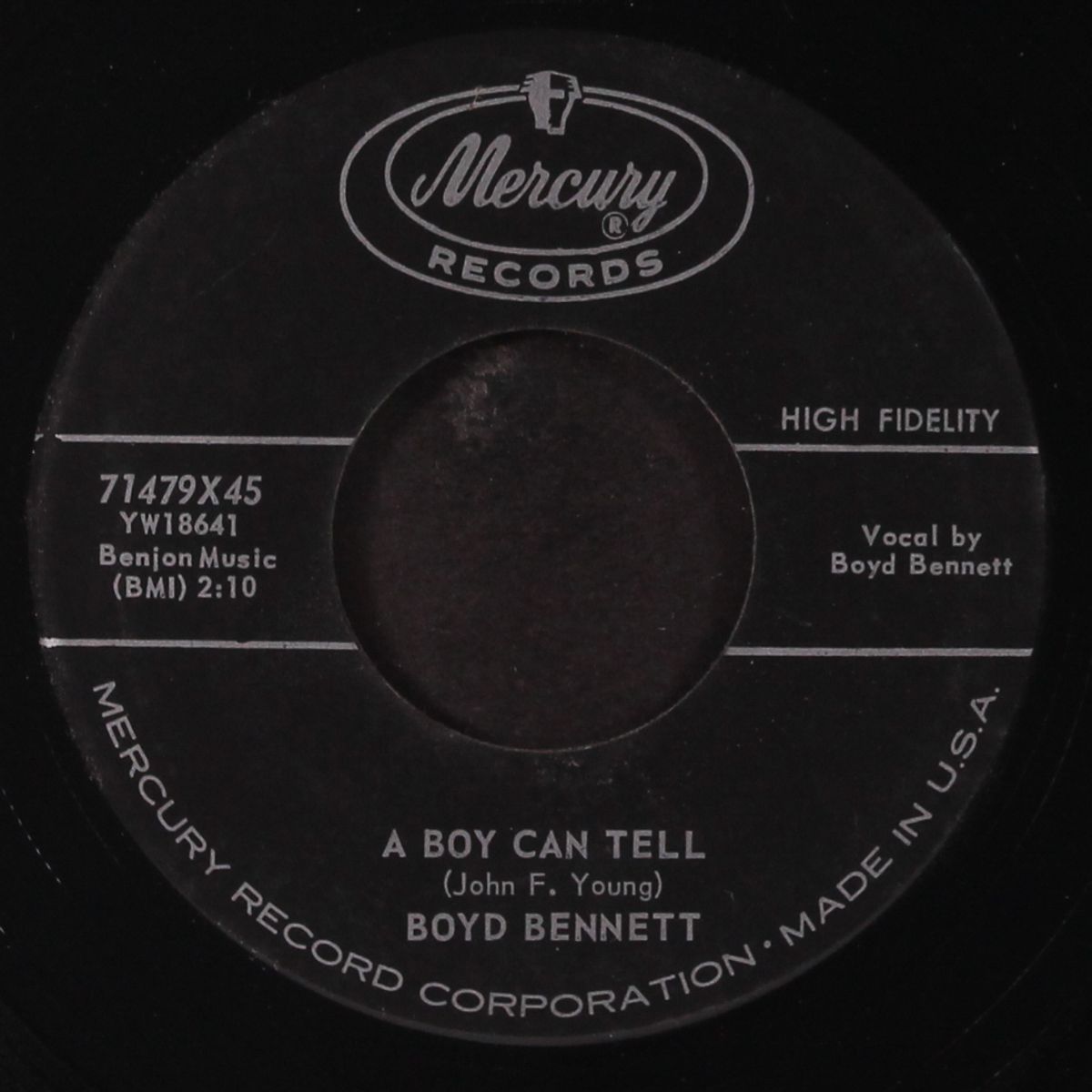 boogie bear / a boy can tell by BOYD BENNETT