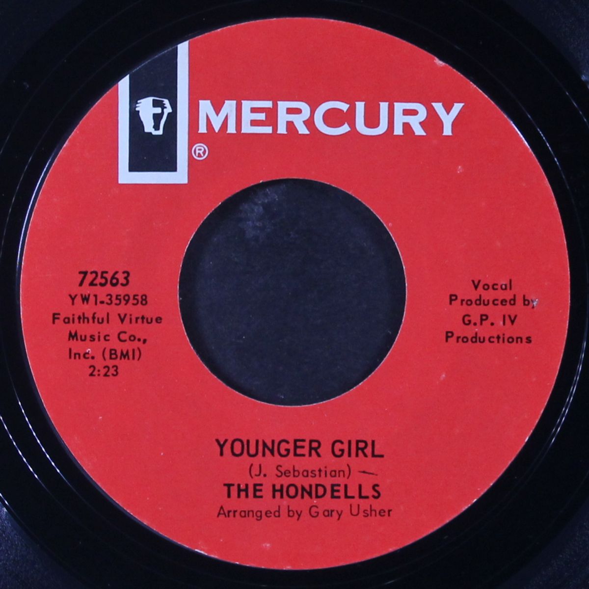 younger girl / all american girl by HONDELLS