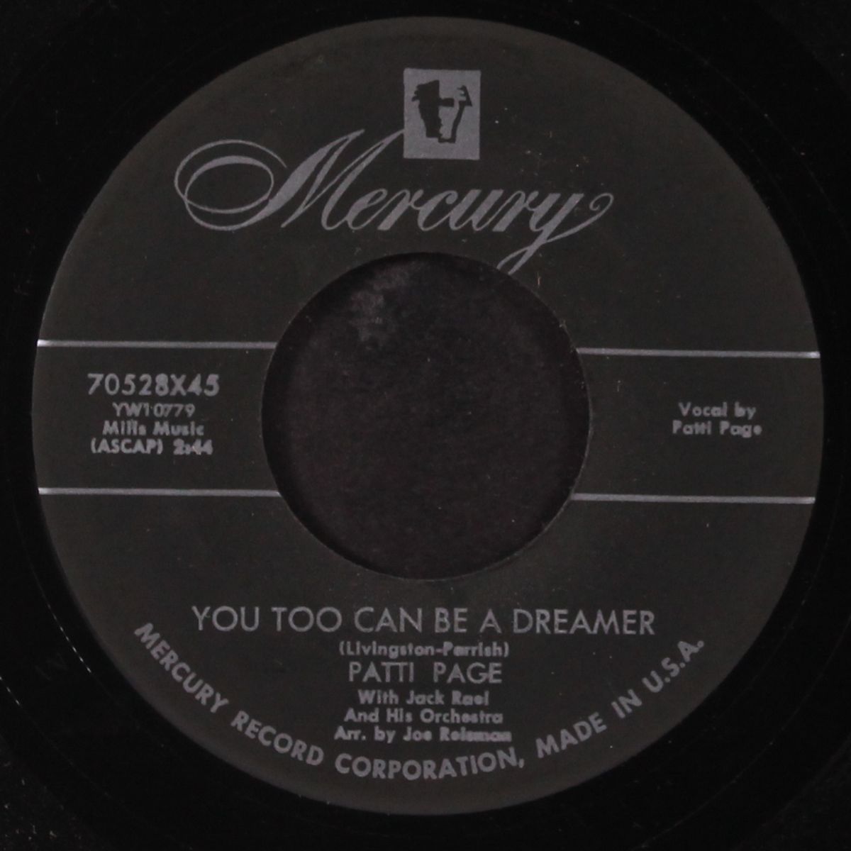you too can be a dreamer by PATTI PAGE