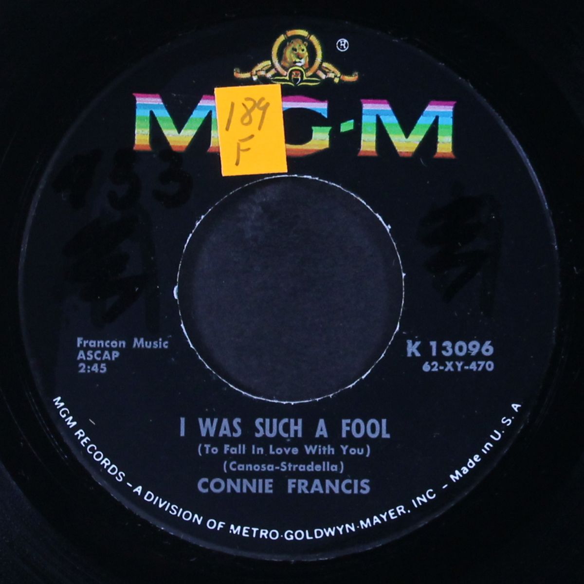 he thinks i still care by CONNIE FRANCIS