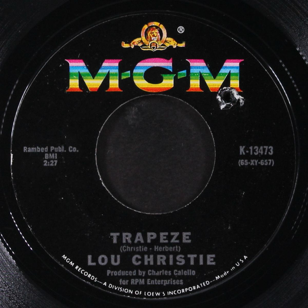 rhapsody in the rain / trapeze by LOU CHRISTIE