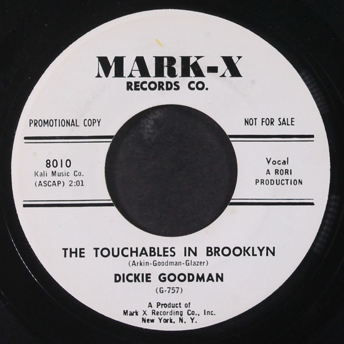 the touchables in brooklyn by DICKIE GOODMAN