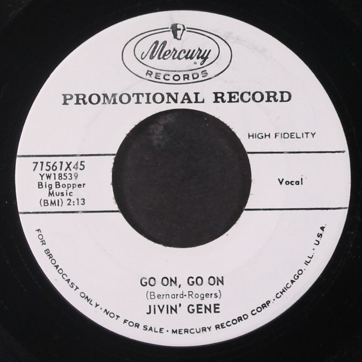 go on go on by JIVIN' GENE