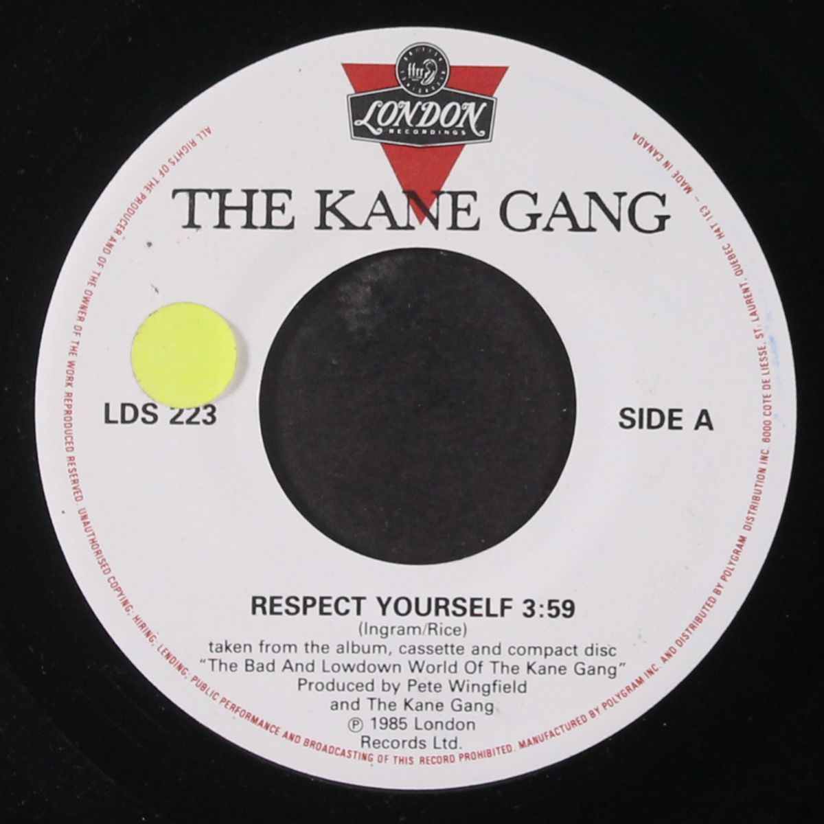 respect yourself by KANE GANG