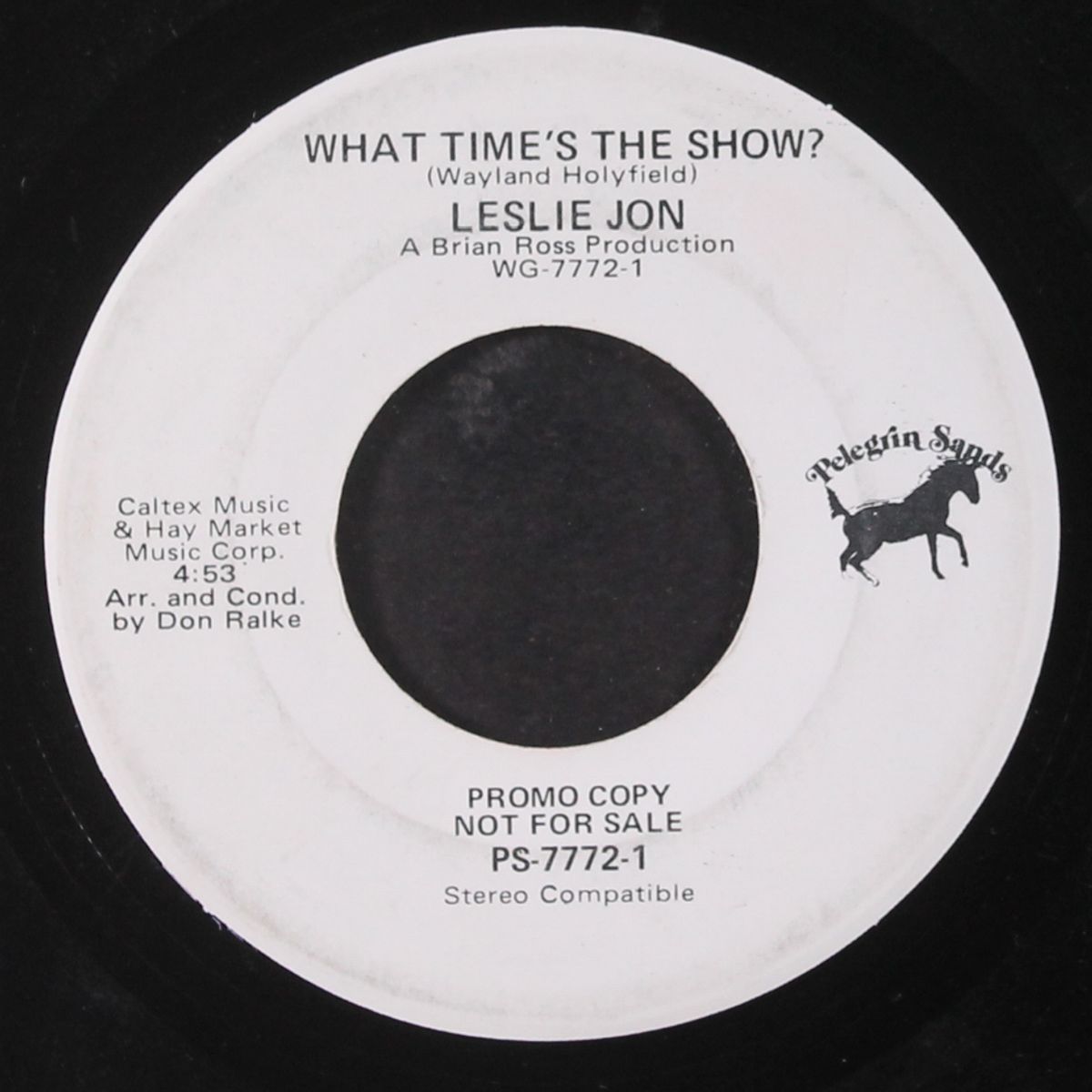 what time's the show by LESLIE JON