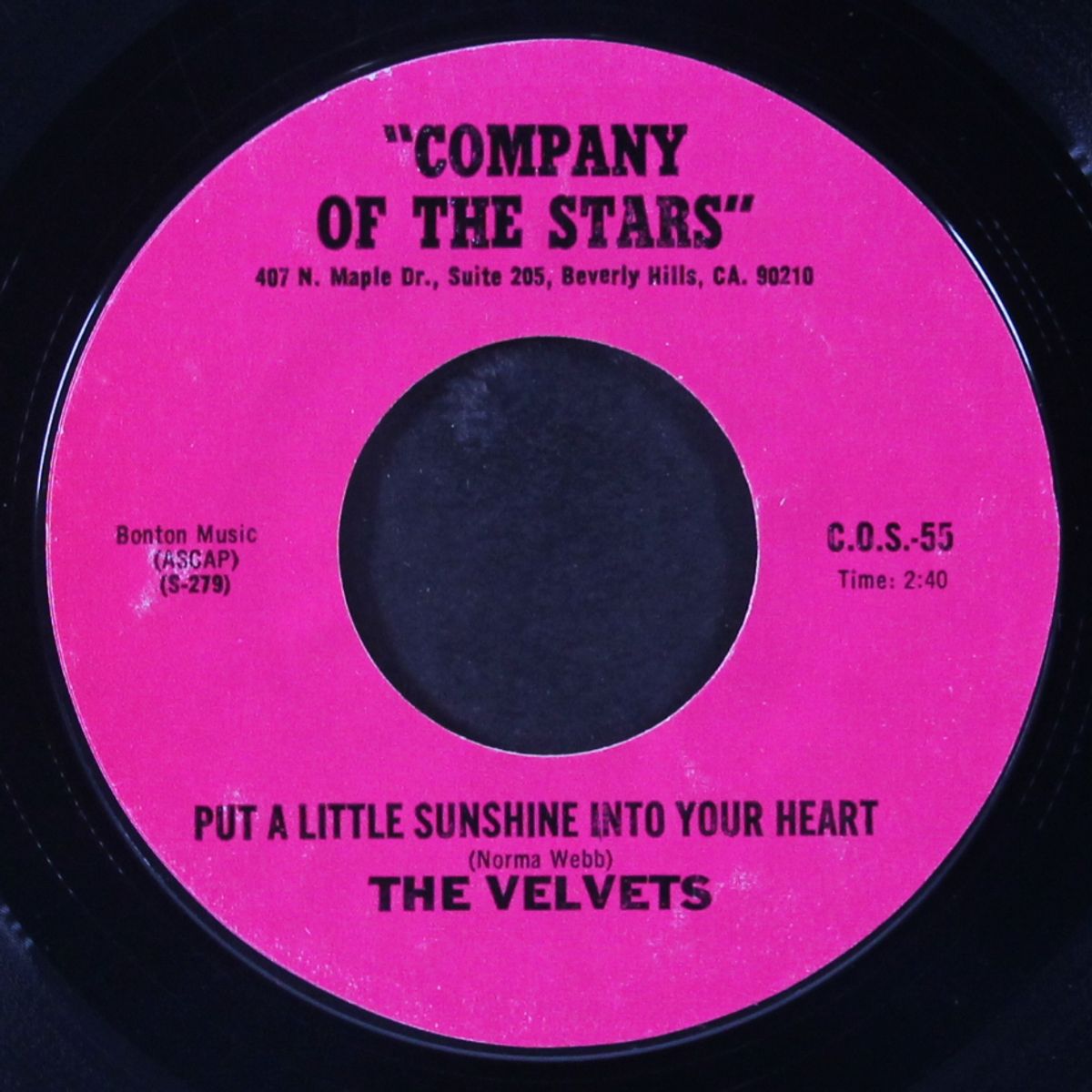 put a little sunshine in your heart / hometown yuma by VELVETS