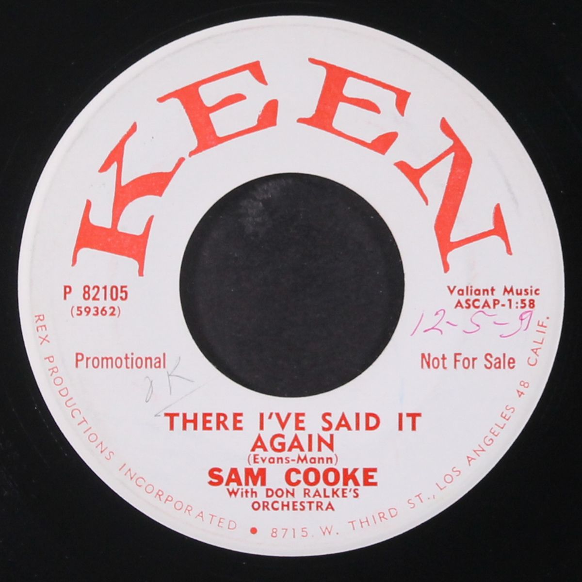 there i've said it again by SAM COOKE