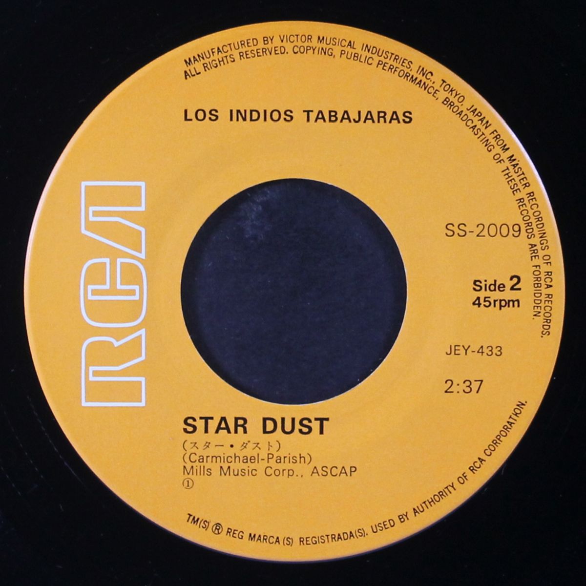 maria elena / star dust by LOS INDIOS TABAJARAS