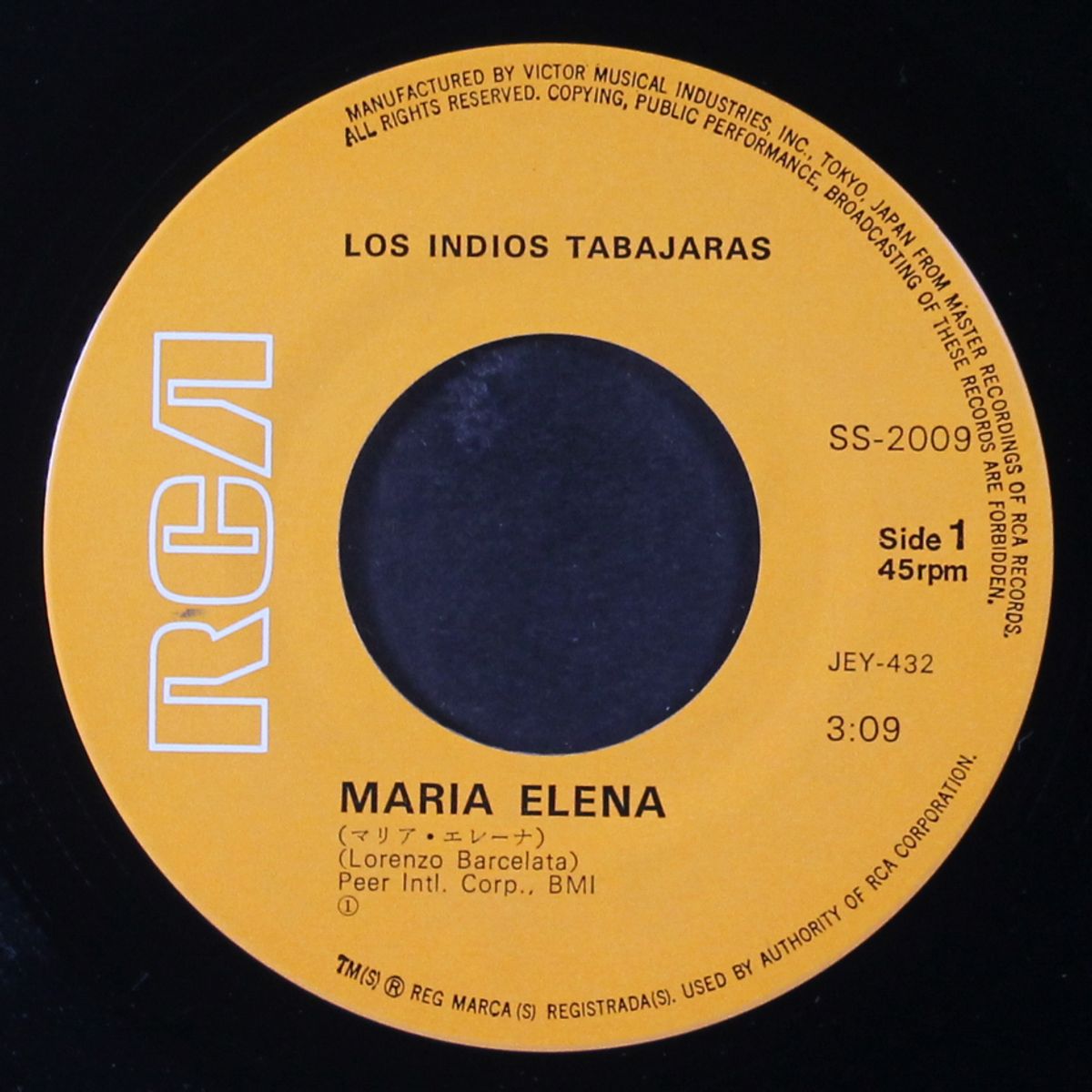 maria elena / star dust by LOS INDIOS TABAJARAS
