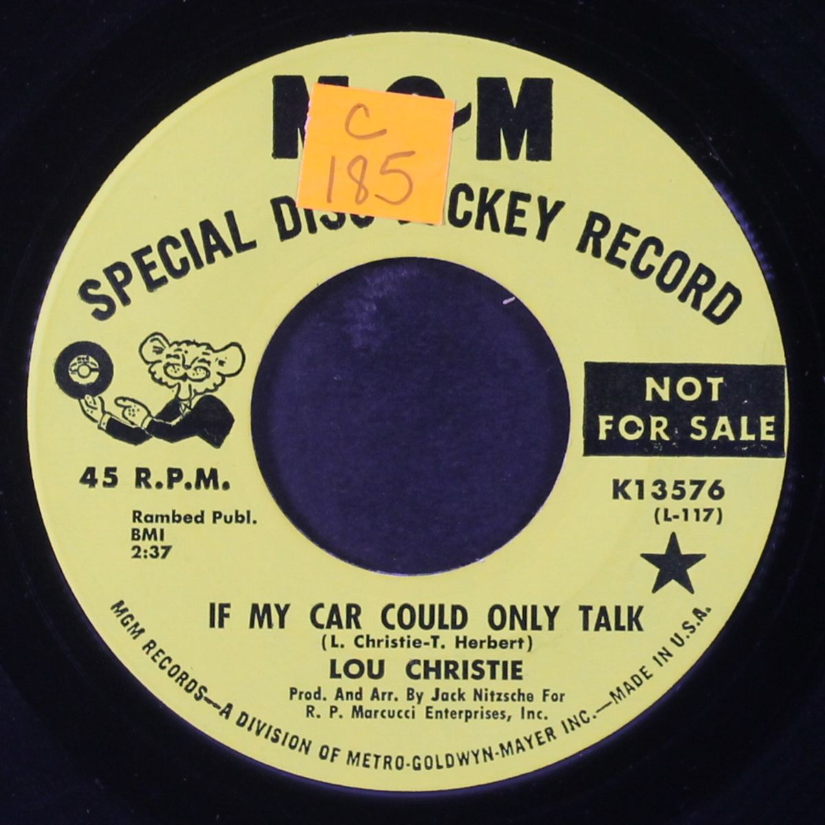 if my car could only talk by LOU CHRISTIE