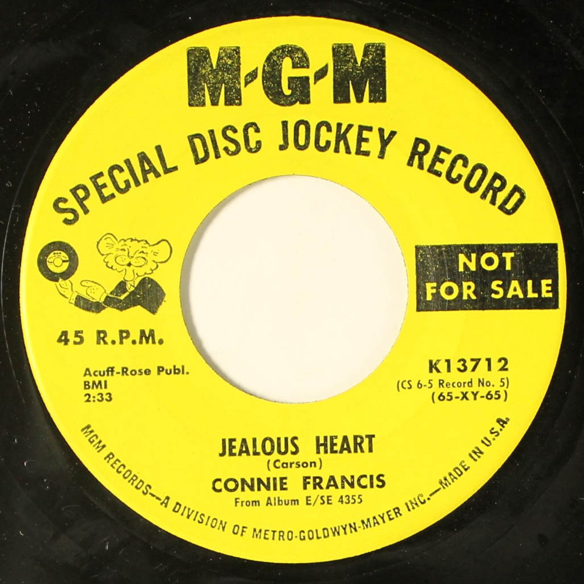 will you still be mine / jealous heart by CONNIE FRANCIS