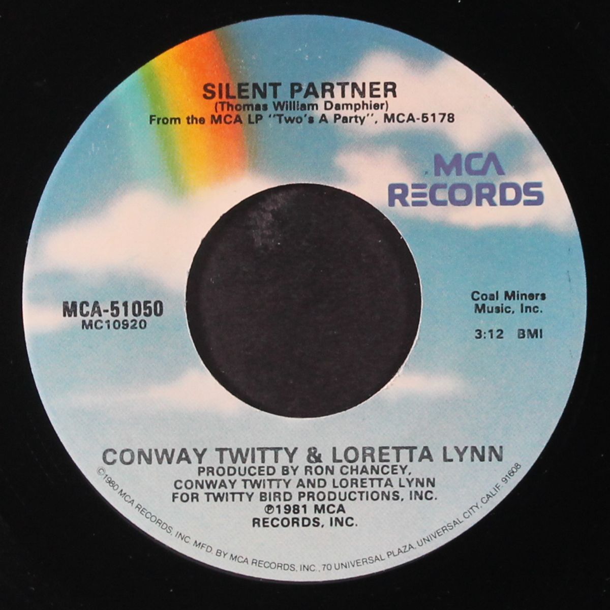 lovin' what your lovin' does to me / silent partner by CONWAY TWITTY & LORETTA LYNN