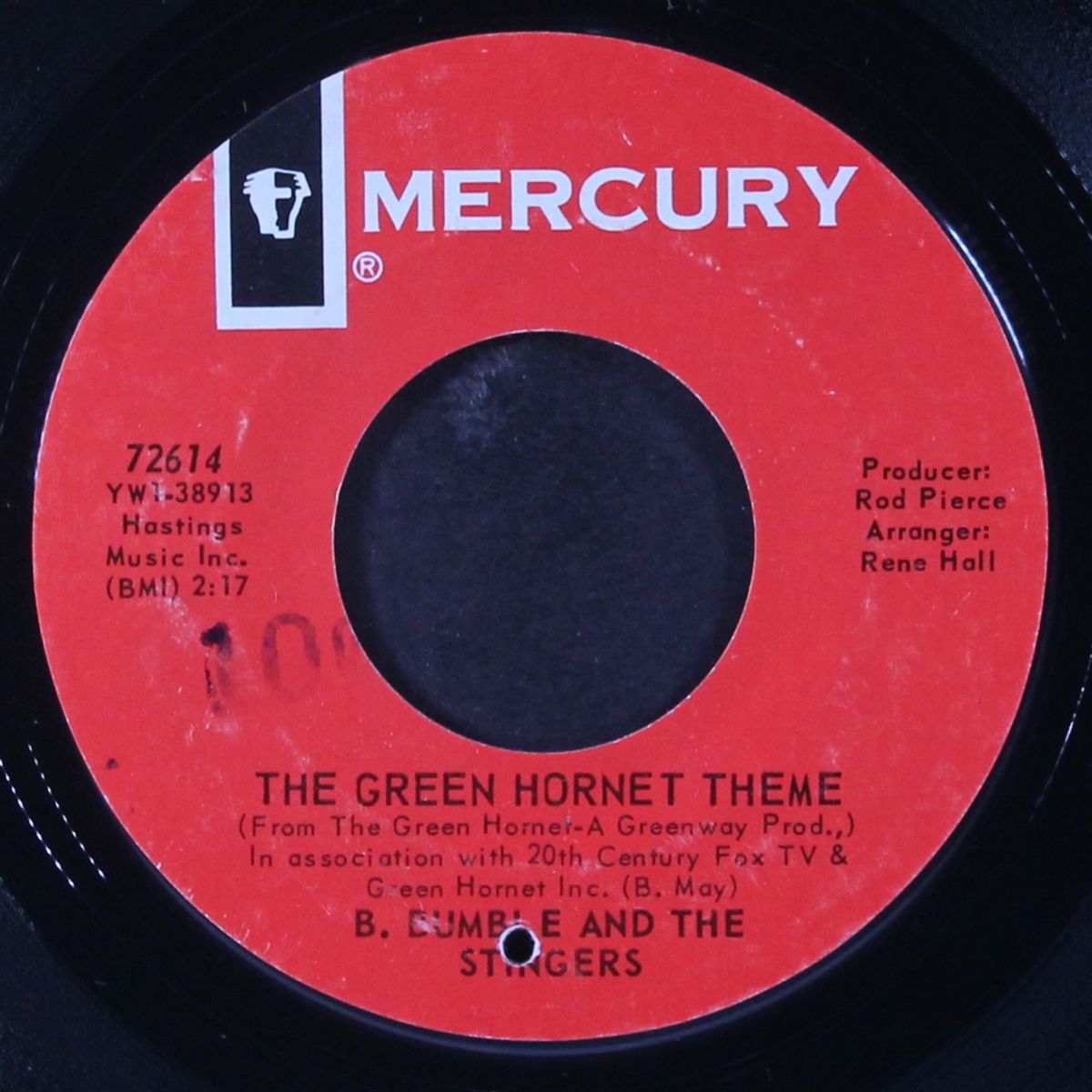 green hornet theme / flight of the hornet by B. BUMBLE & STINGERS