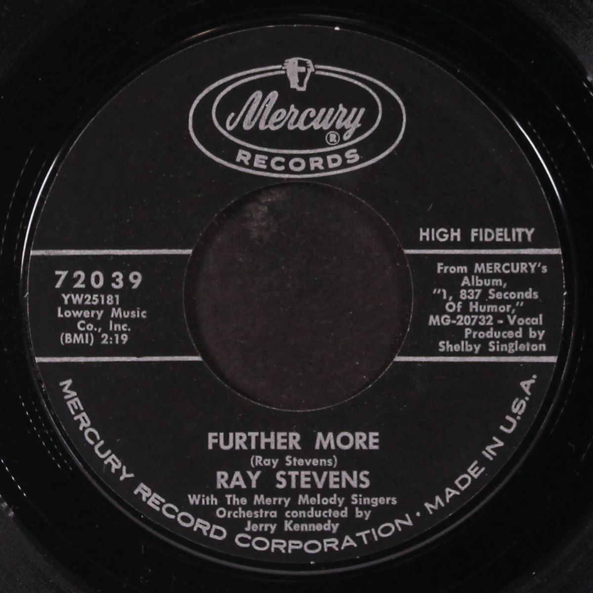 saturday night at the movies / further more by RAY STEVENS