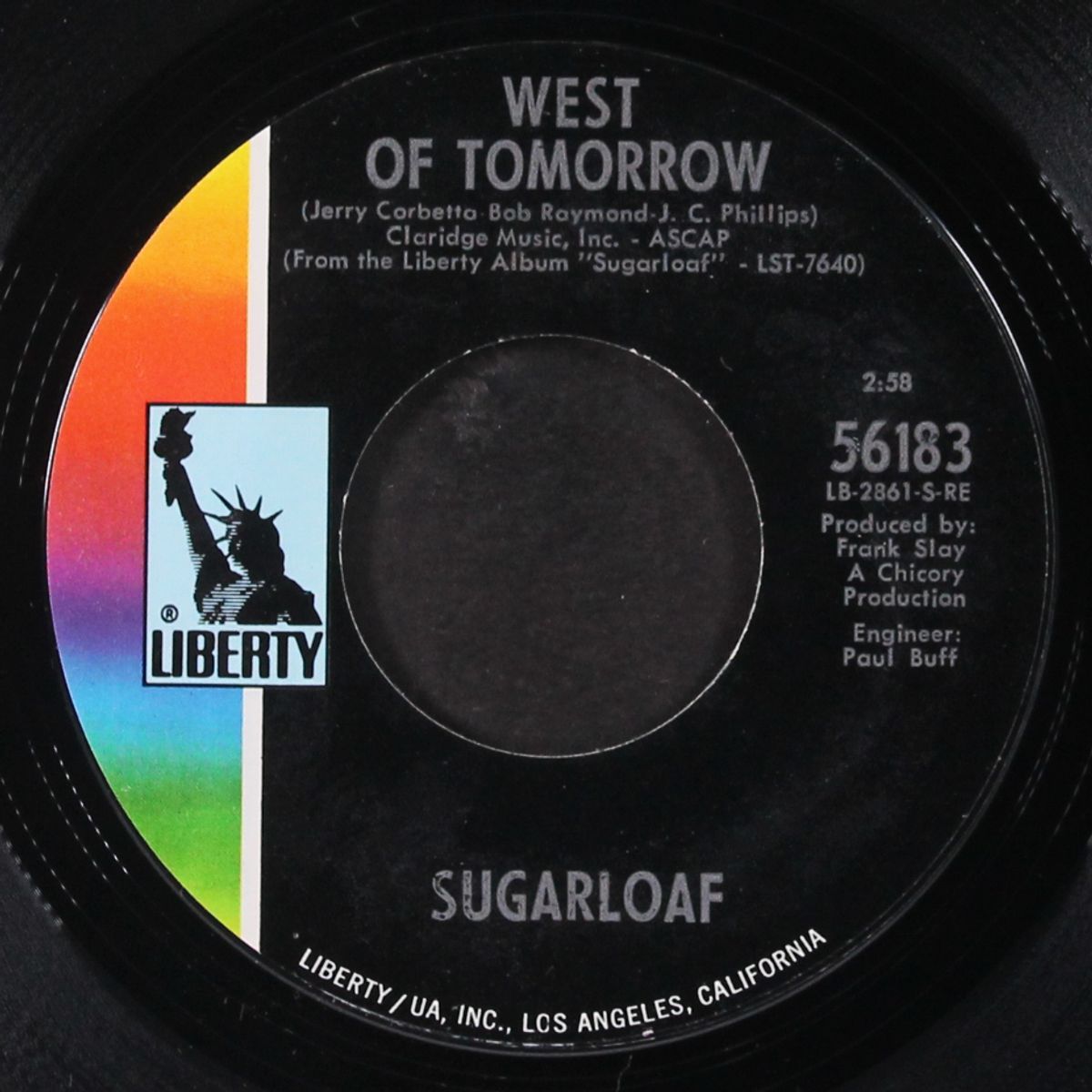 green-eyed lady / west of tomorrow by SUGARLOAF