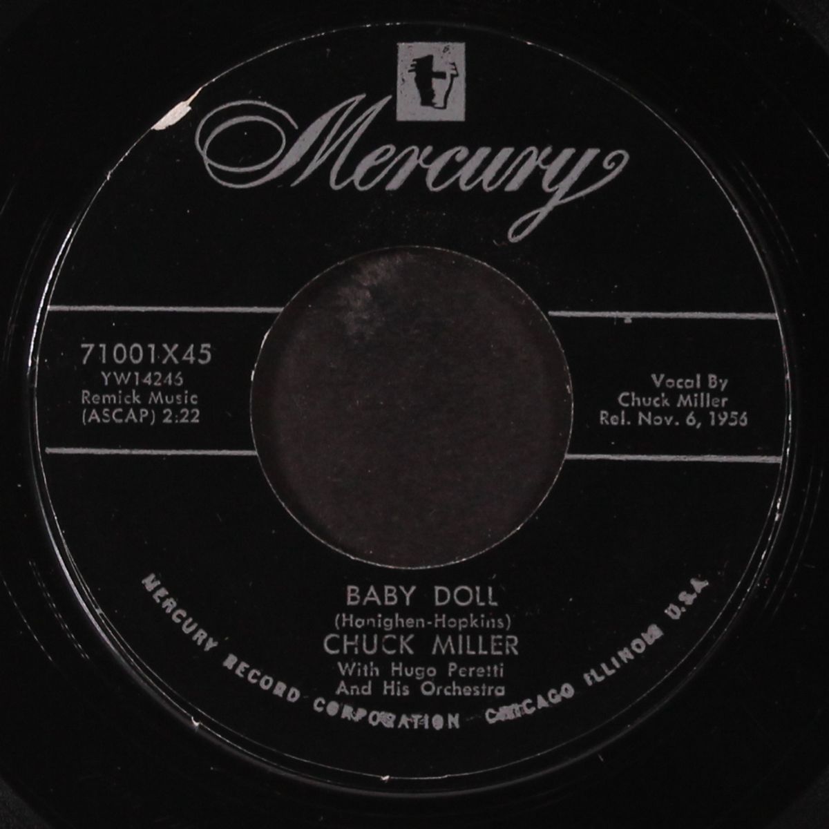 the auctioneer / baby doll by CHUCK MILLER