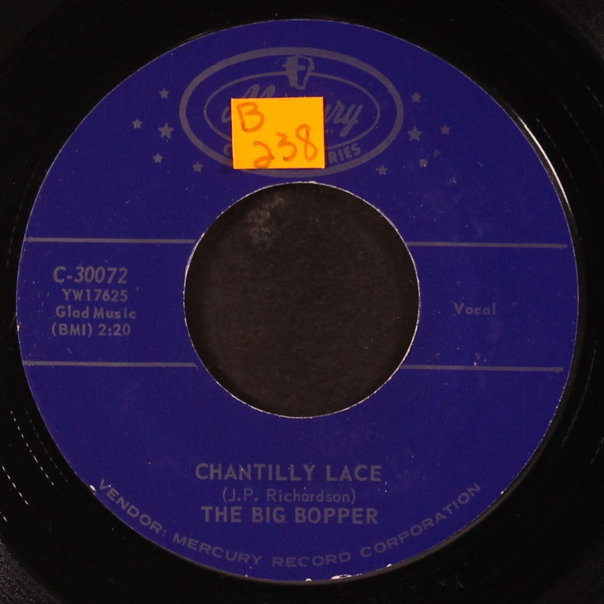 chantilly lace / purple people eater meets witch doctor by BIG BOPPER