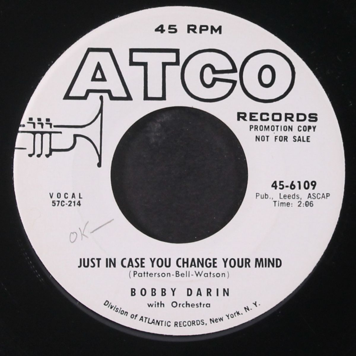 just in case you change your mind by BOBBY DARIN
