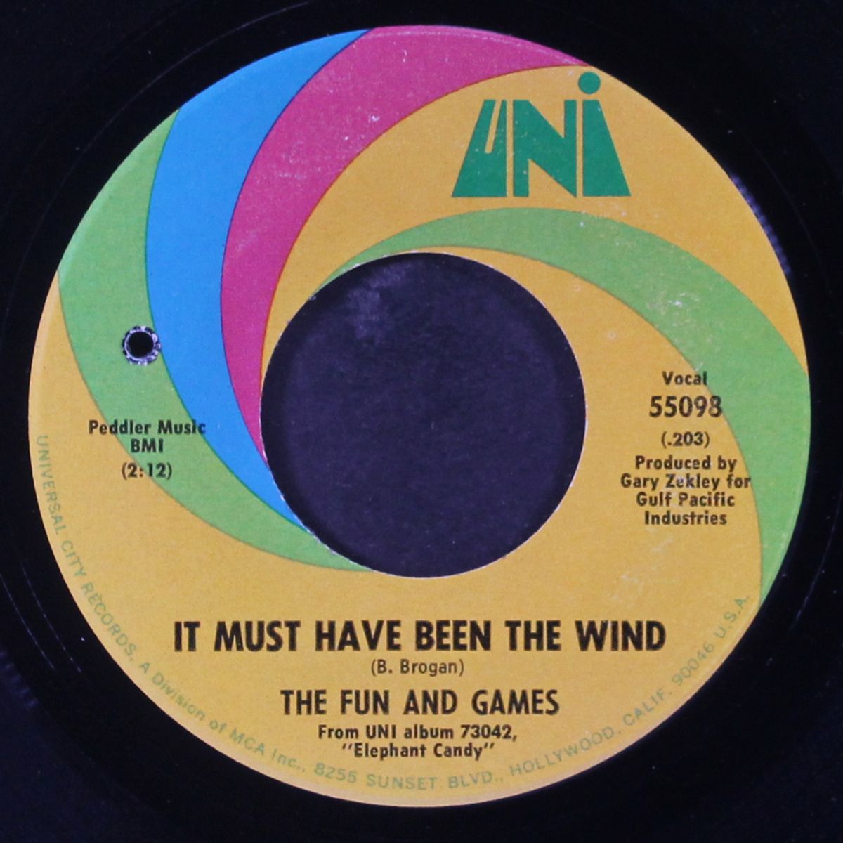 the grooviest girl in the world / it must have been the wind by FUN & GAMES