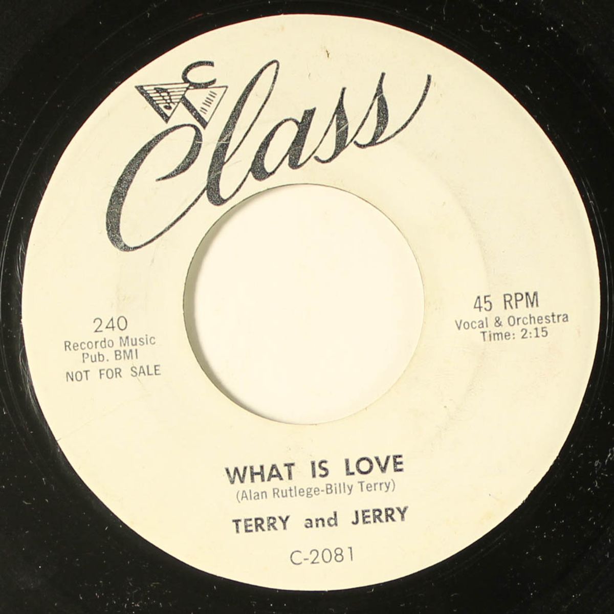 out of luck / what is love by TERRY & JERRY