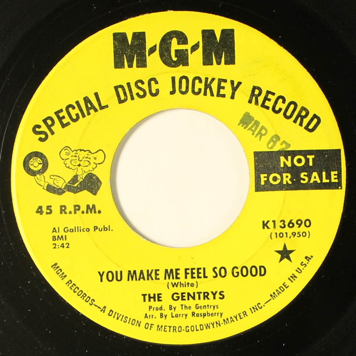 you make me feel so good / there's a love by GENTRYS