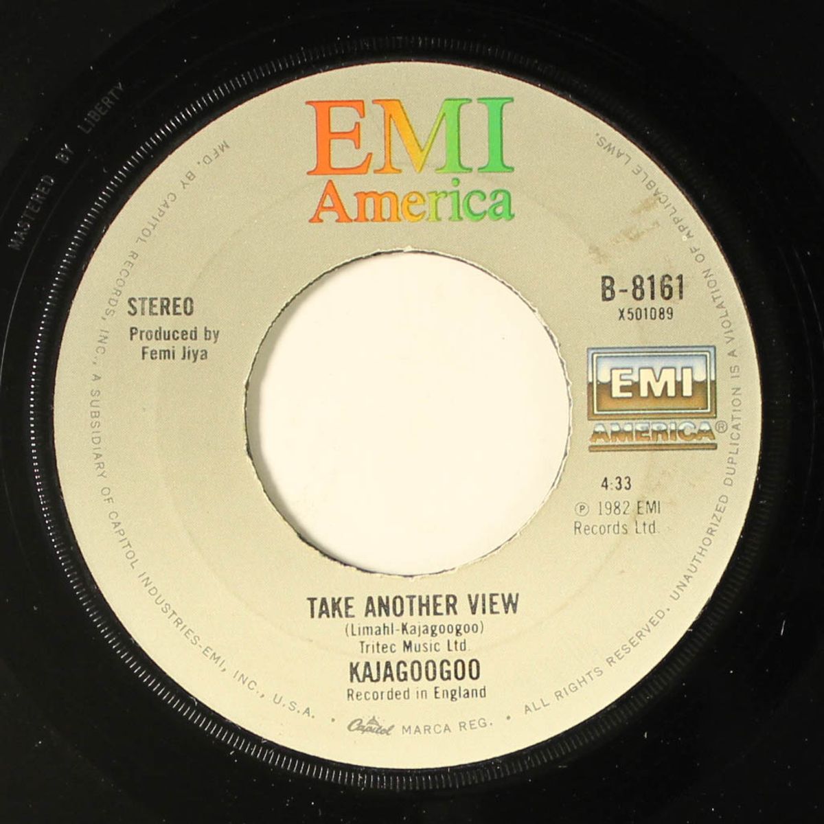 too shy / take another view by KAJAGOOGOO